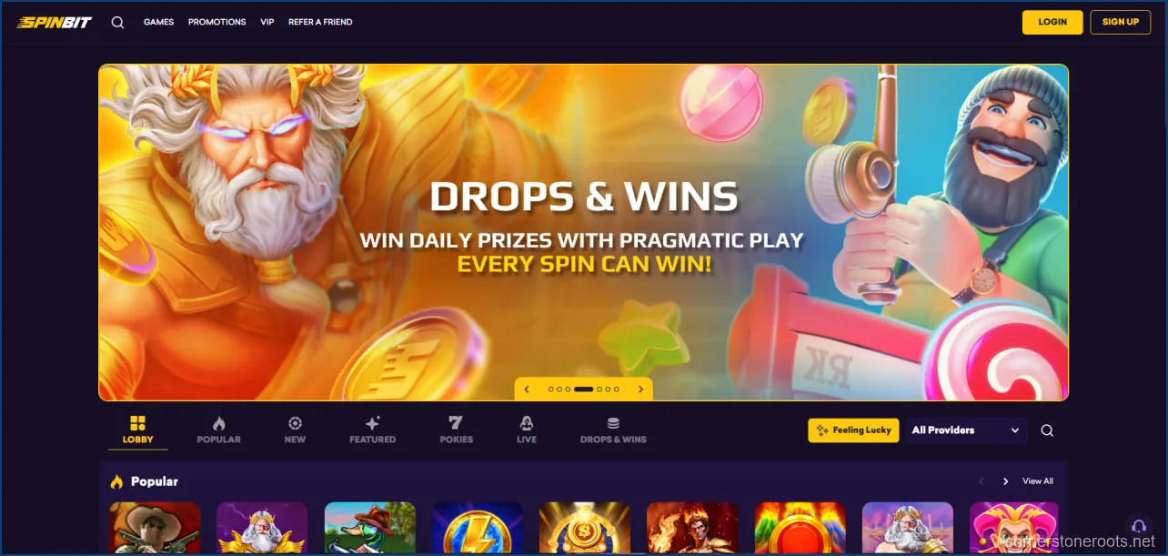 SpinBit Casino NZ — Official New Zealand Online Casino